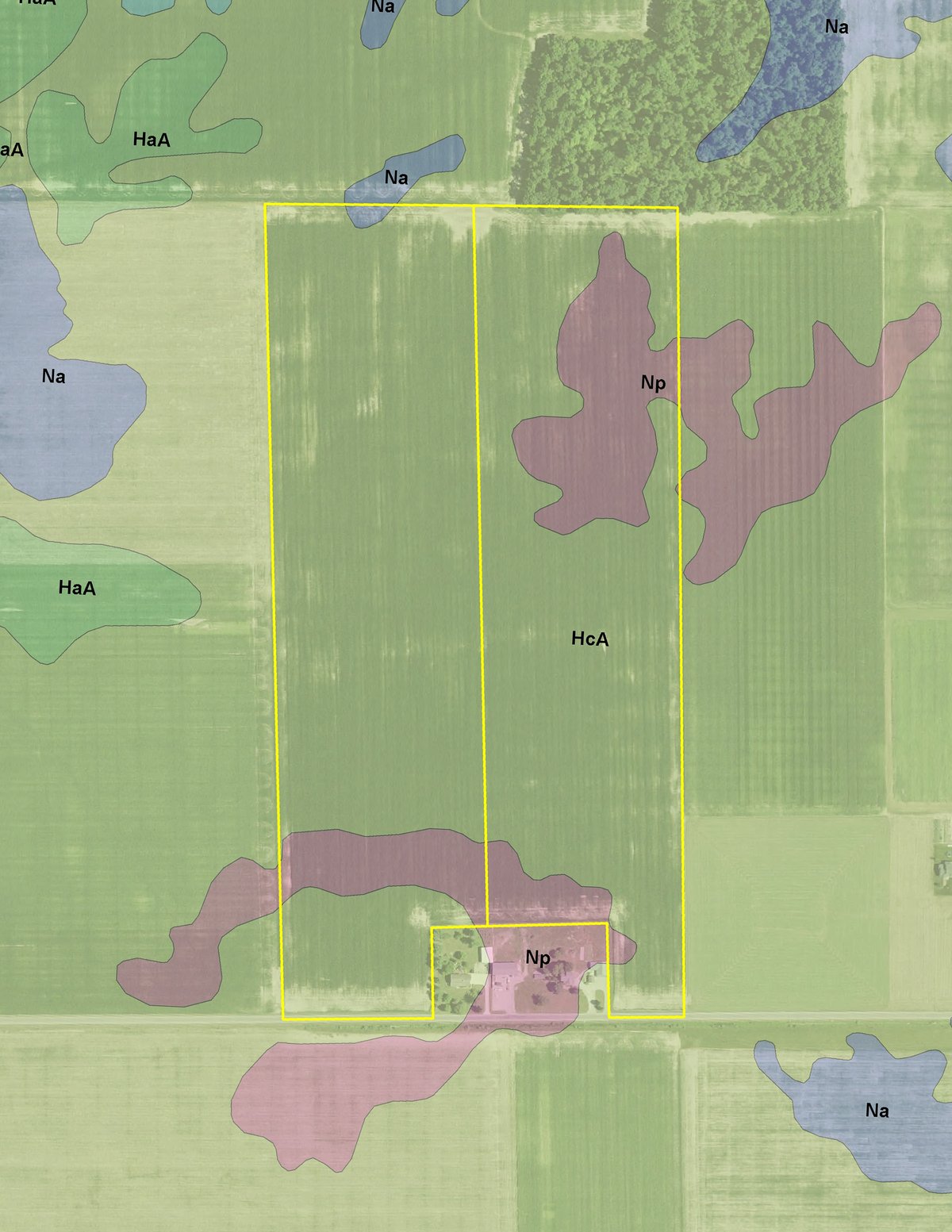 Soil map - LAND AUCTION - 77+/- ACRES IN 2 TRACTS IN EAST ALLEN COUNTY, INDIANA